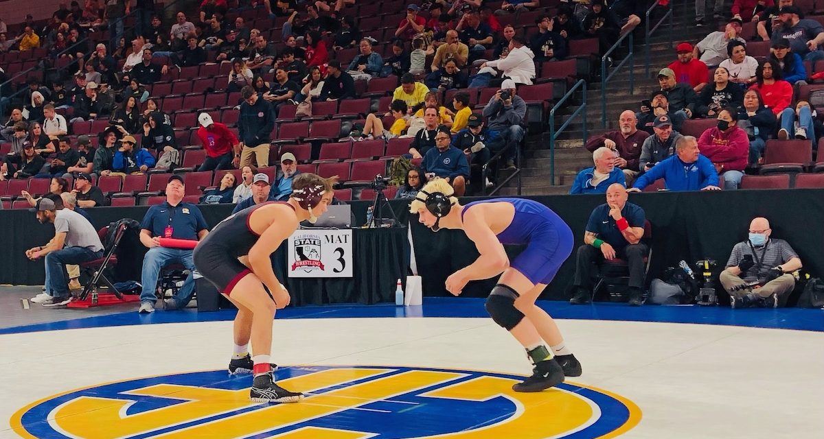 Bearcats Compete in CIF State Wrestling Championships