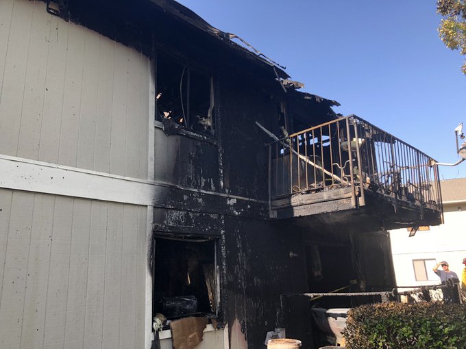 Fire Crews Respond to Apartment Structure Fire in Paso Robles
