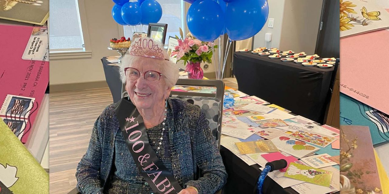 Pioneer Day Queen Irene Marquart Turns 100 Years Old