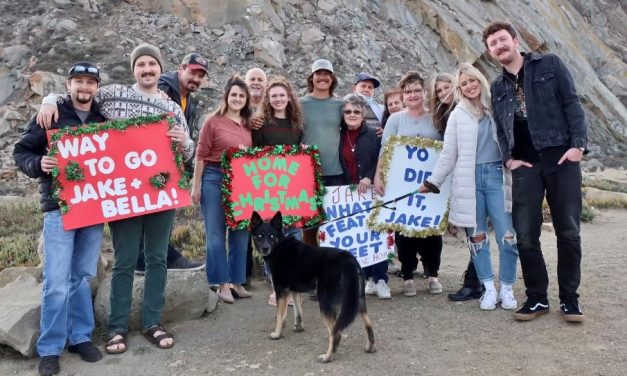 Air Force Veteran Jake Eyre’s Walk Across America Ends in Morro Bay