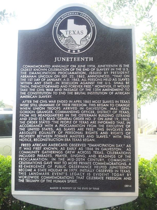 Juneteenth Sign in