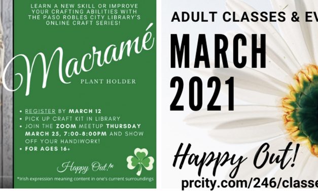 Paso Robles Library Announces March Events