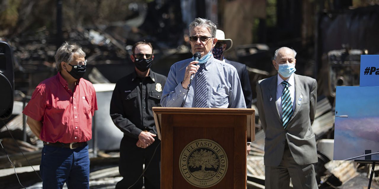 Mayor Martin Addresses Devastating Wildfire