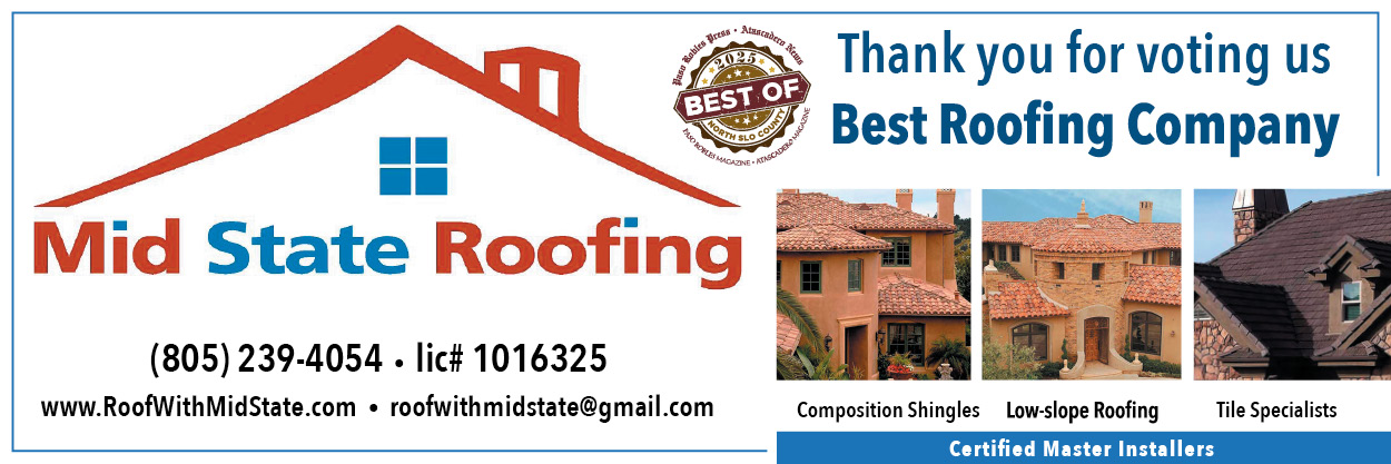 Mid State Roofing Ad