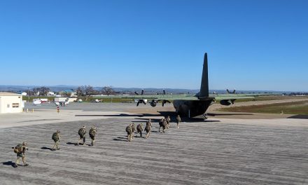 British Royal Air Force Conducting Training Operations in Paso Robles