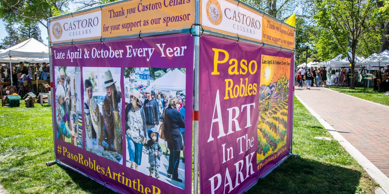 Paso Robles Art in the Park April Showing Success 