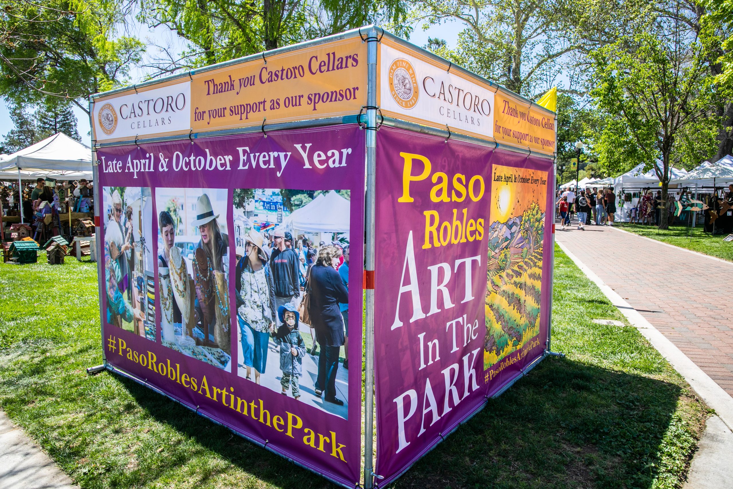 Paso Robles Art in the Park April Showing Success • Paso Robles Press
