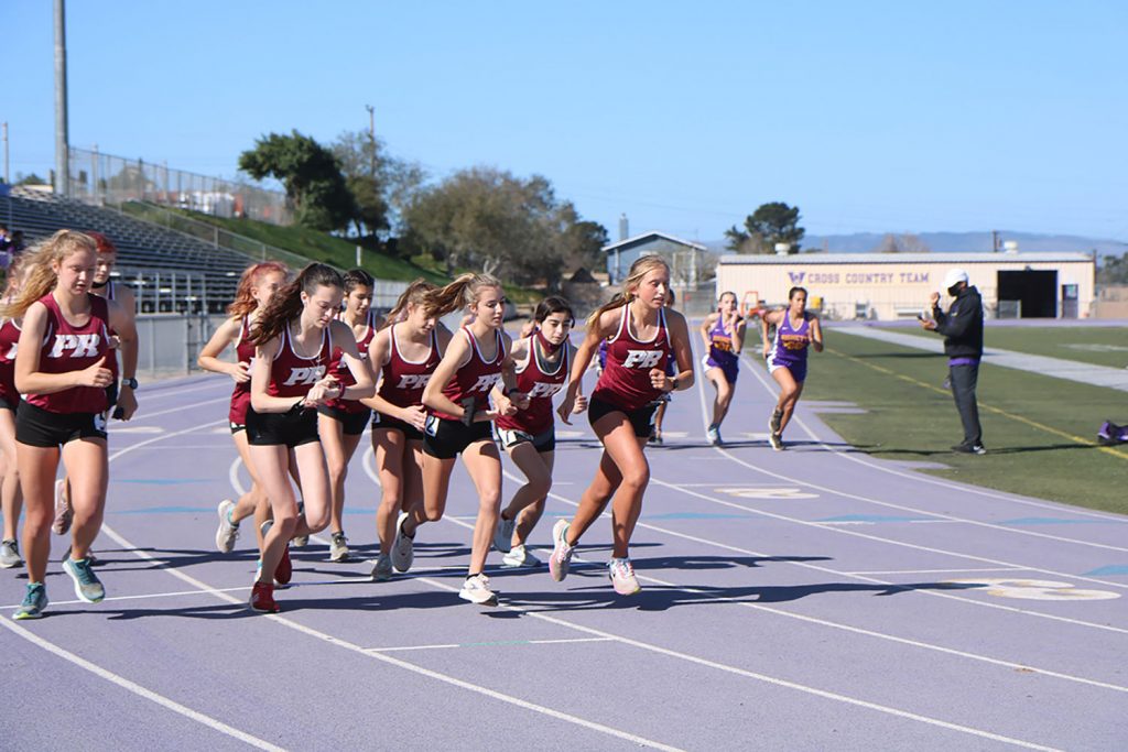 Paso Robles Cross Country Girls Feb 2021 1