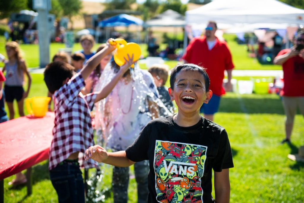 Paso Robles July 4th Celebration Funzone Water Games 3