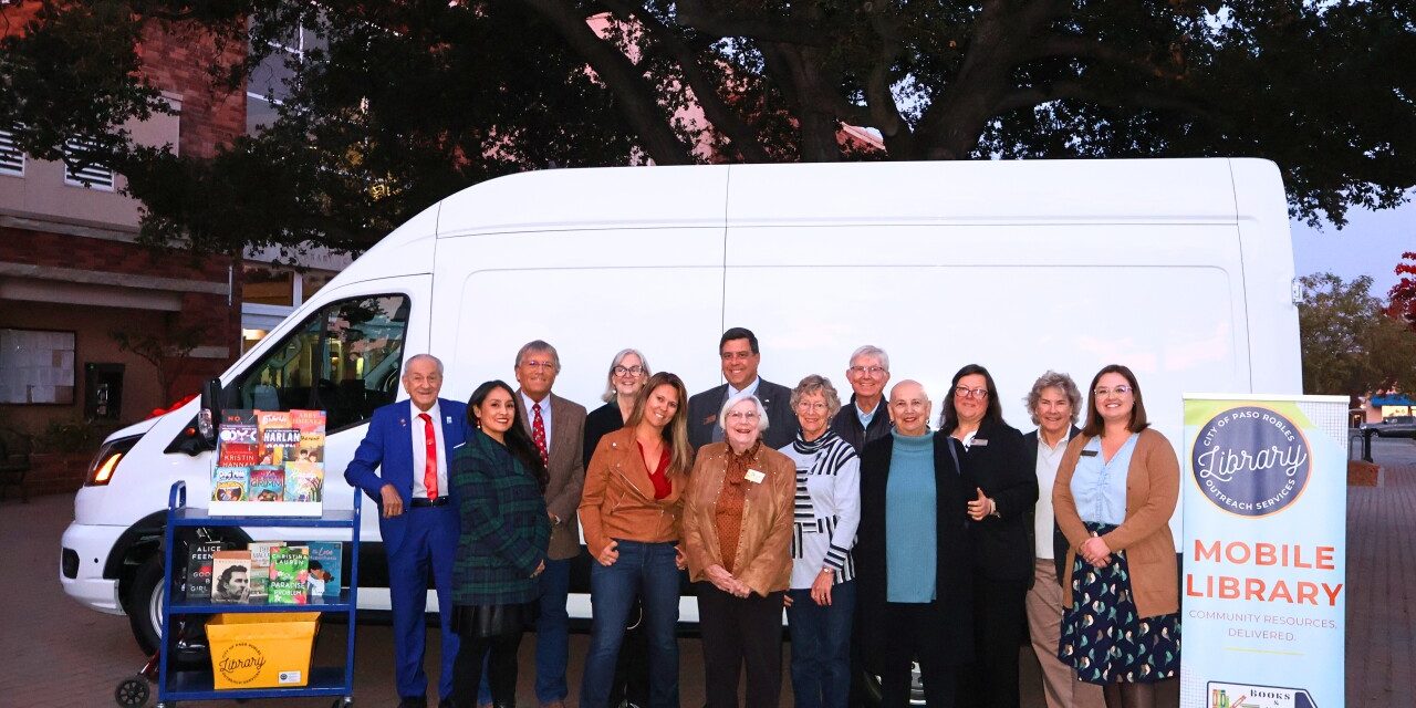 Paso Robles Library Foundation Receives $50,000 gift from A.L. Falck Family Foundation to support bookmobile project