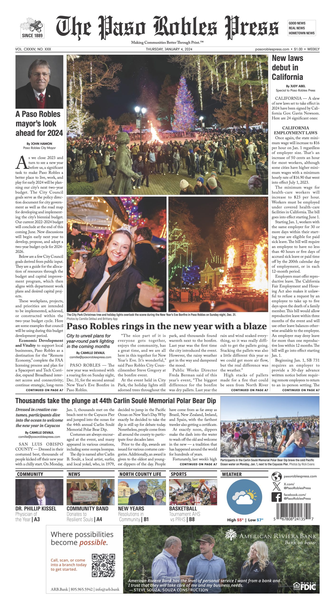 Publish an Obituary • Paso Robles Press