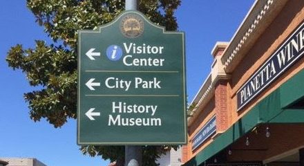 Paso Robles Wayfinding Signage is Being Installed
