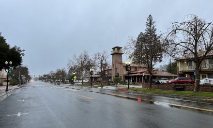 Rain Infiltrates San Luis Obispo County For Christmas