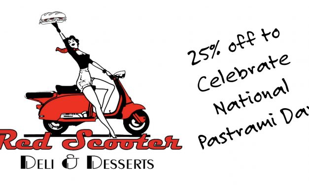 Red Scooter: Take 25% Off for National Pastrami Day