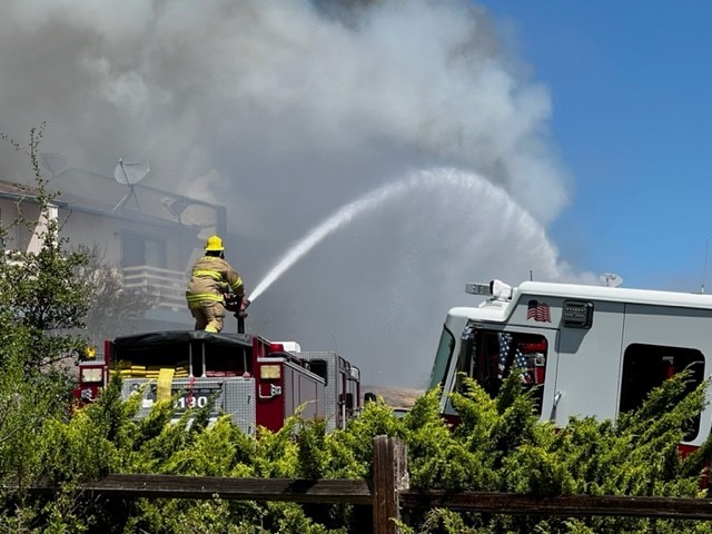 Residential Fire Olive Street