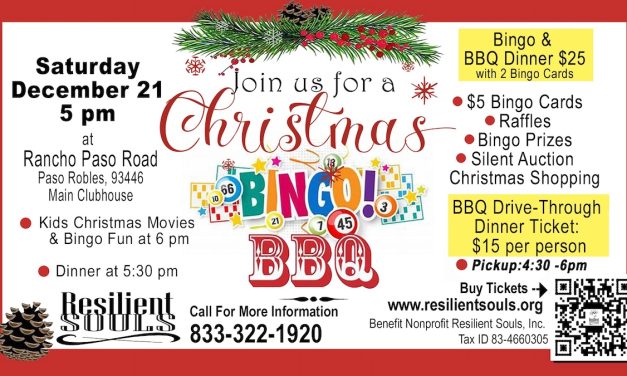 Christmas Bingo Barbecue fundraiser to support Resilient Souls 