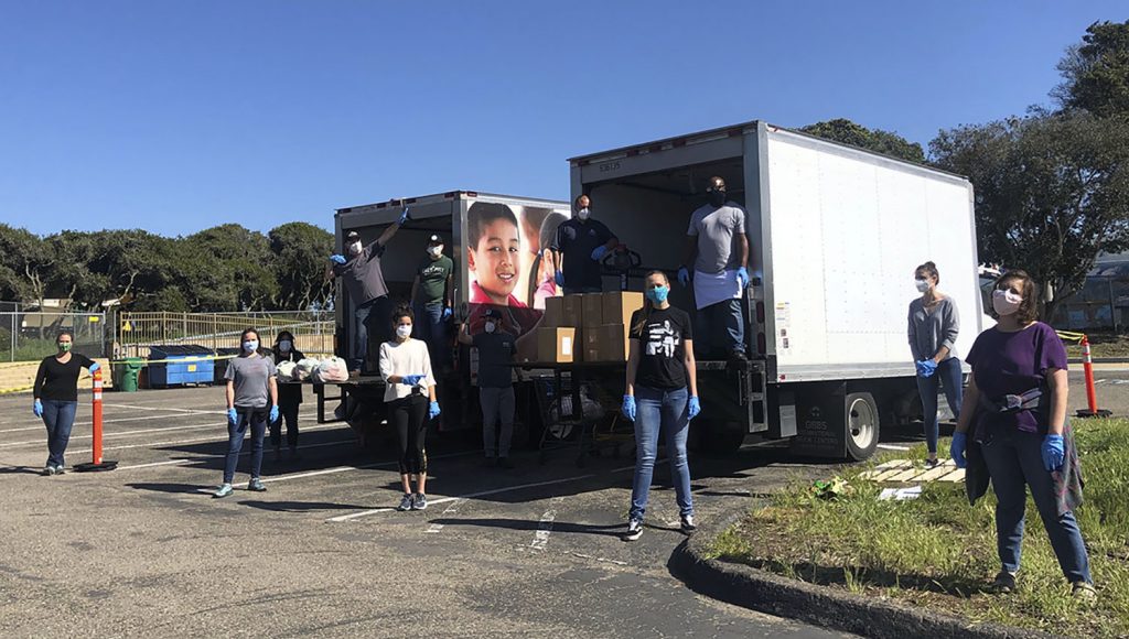 SLO Food Bank Distribution