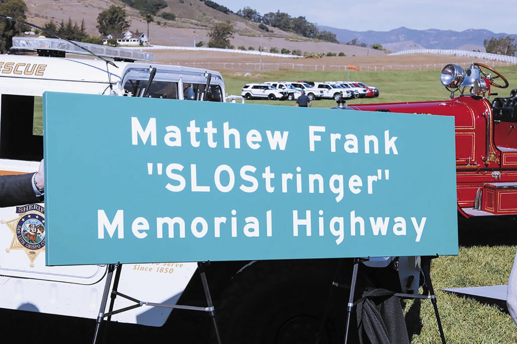 SLO Stringer Memorial by Rick Evans