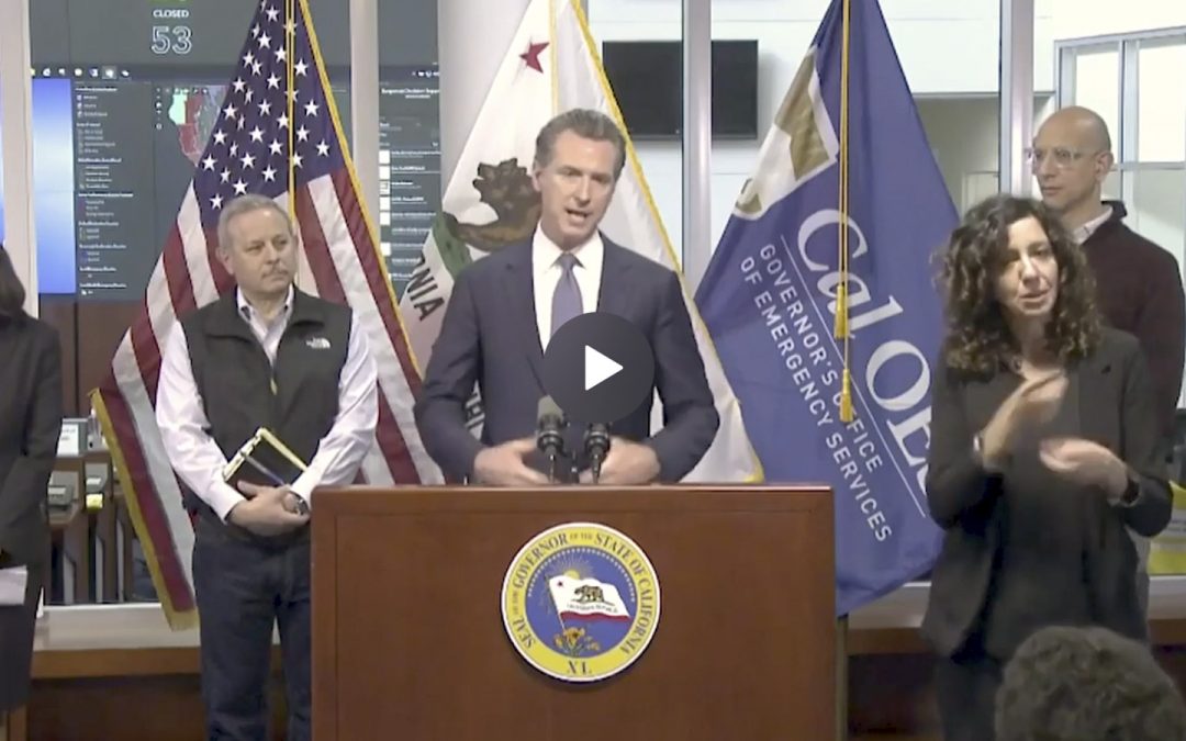 Newsom Warns ‘Not Out of the Woods’