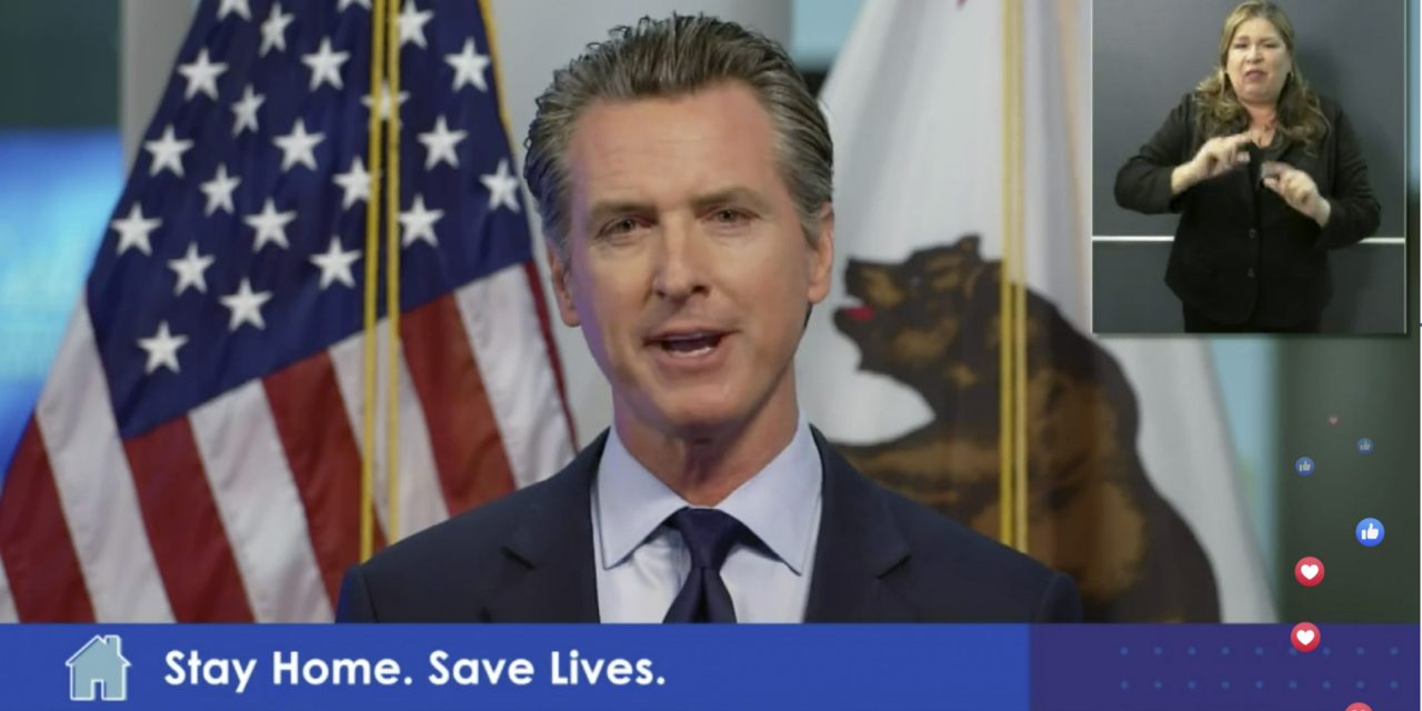 Newsom Delivers Message of ‘Sunshine on the Horizon’