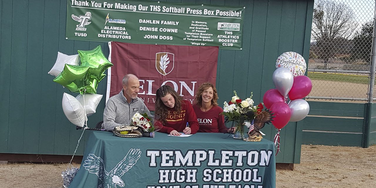 Templeton’s Backer, Forniss Sign National Letters Of Intent to Play Softball