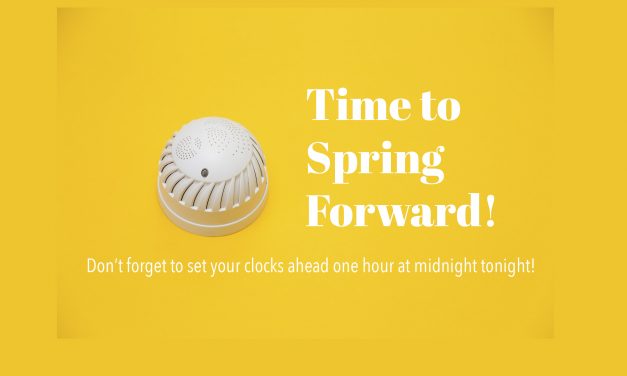 Spring Forward and Change the Batteries in Your Smoke Alarm