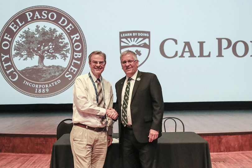 Paso Robles Signs Letters of Intent with Cal Poly and Stellar Explorations