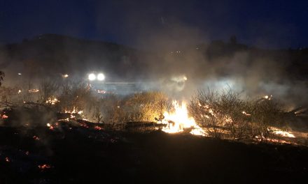 Paso Robles Fire Respond to Early Morning Riverbed Fire