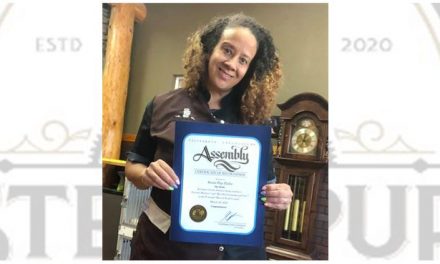 Steampup Parlor Awarded Certificate of Recognition by Assemblyman Cunningham