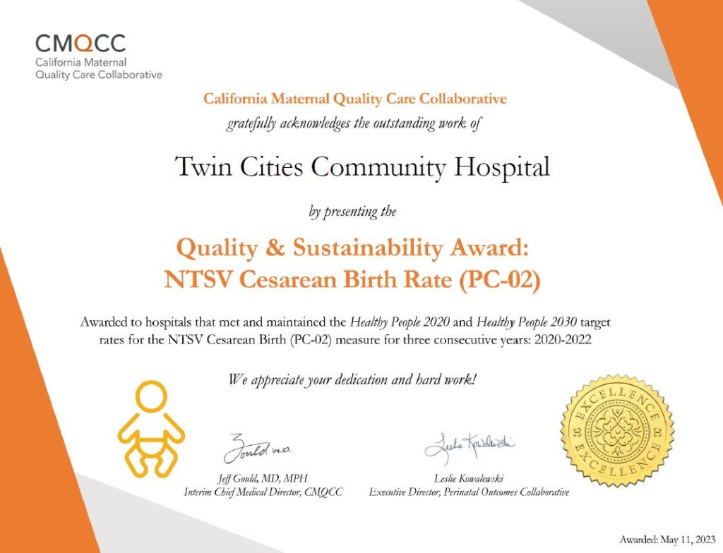 TC CMQCC Certificate May 2023