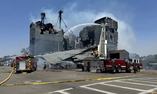 Templeton Feed and Grain Falls, but its spirit stands tall
