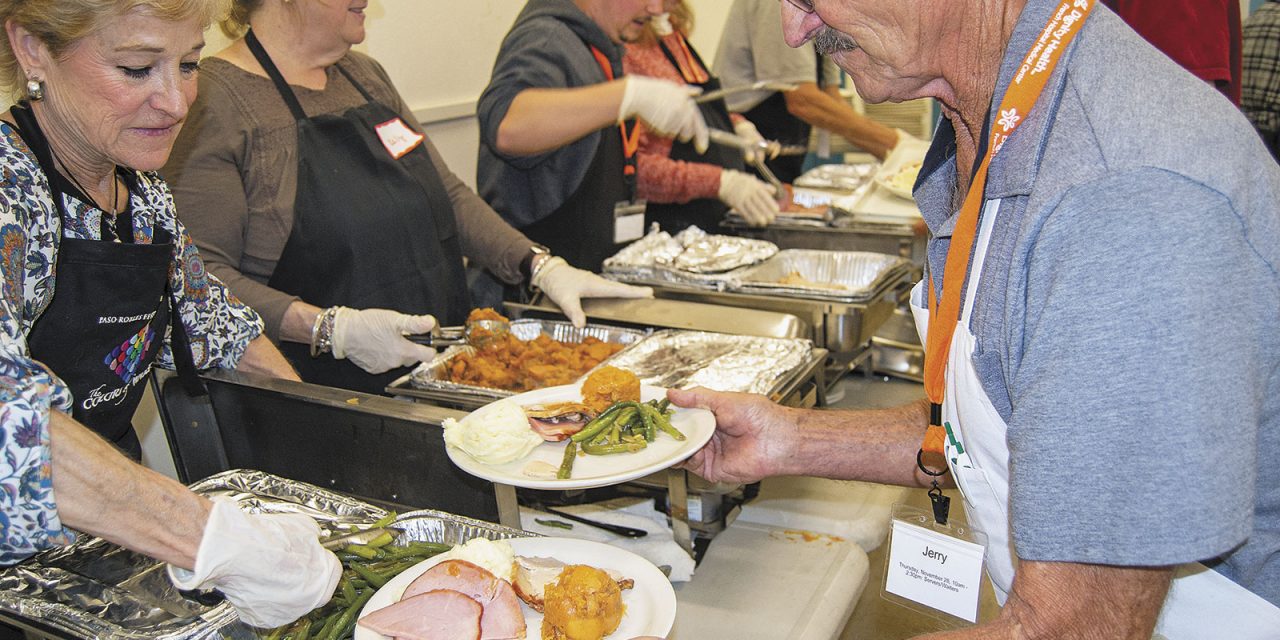 Thanksgiving for Paso Serves 1,216 Meals
