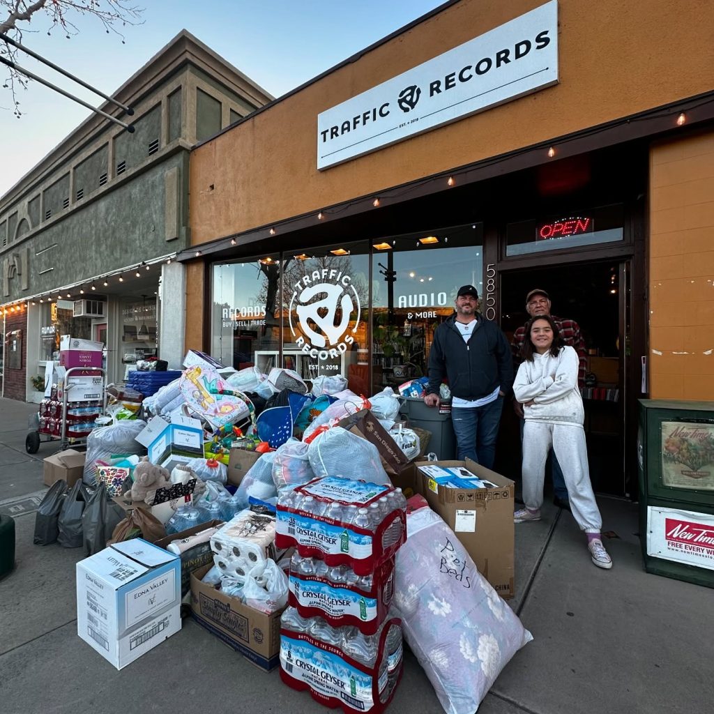 Traffic Records Fire Donations