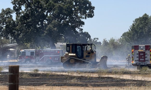 Vegetation Fire in Paso Robles 40% contained after quick response