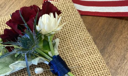 The Floral Parlor honors Veterans with free patriotic boutonnieres for Veterans Day