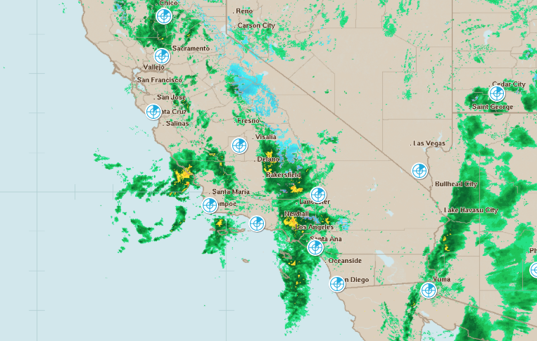 Much Needed Rain Hits San Luis Obispo County