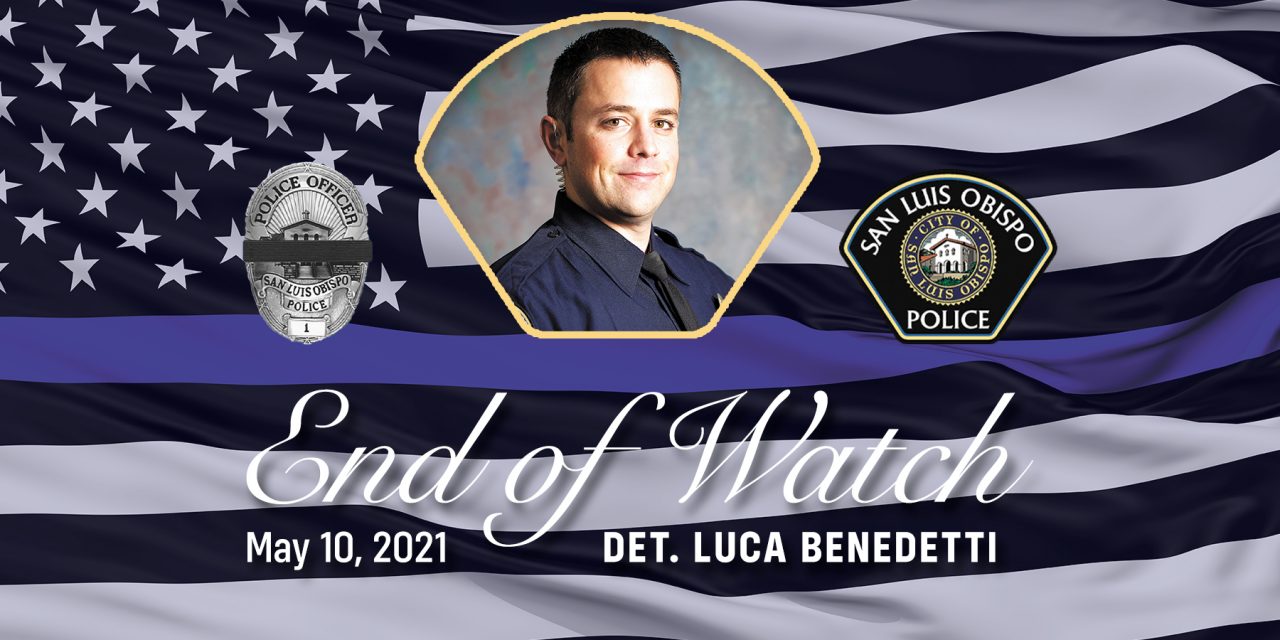 Honoring SLO Detective Luca Benedetti
