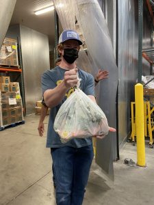 Youth Board Volunteering at SLO Food Bank