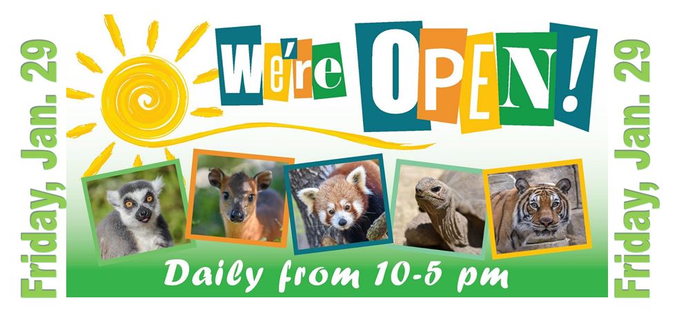 Charles Paddock Zoo Re-opens Friday, Jan. 29