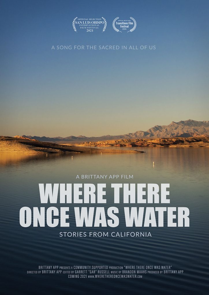 where there once was water poster PRINT laurels